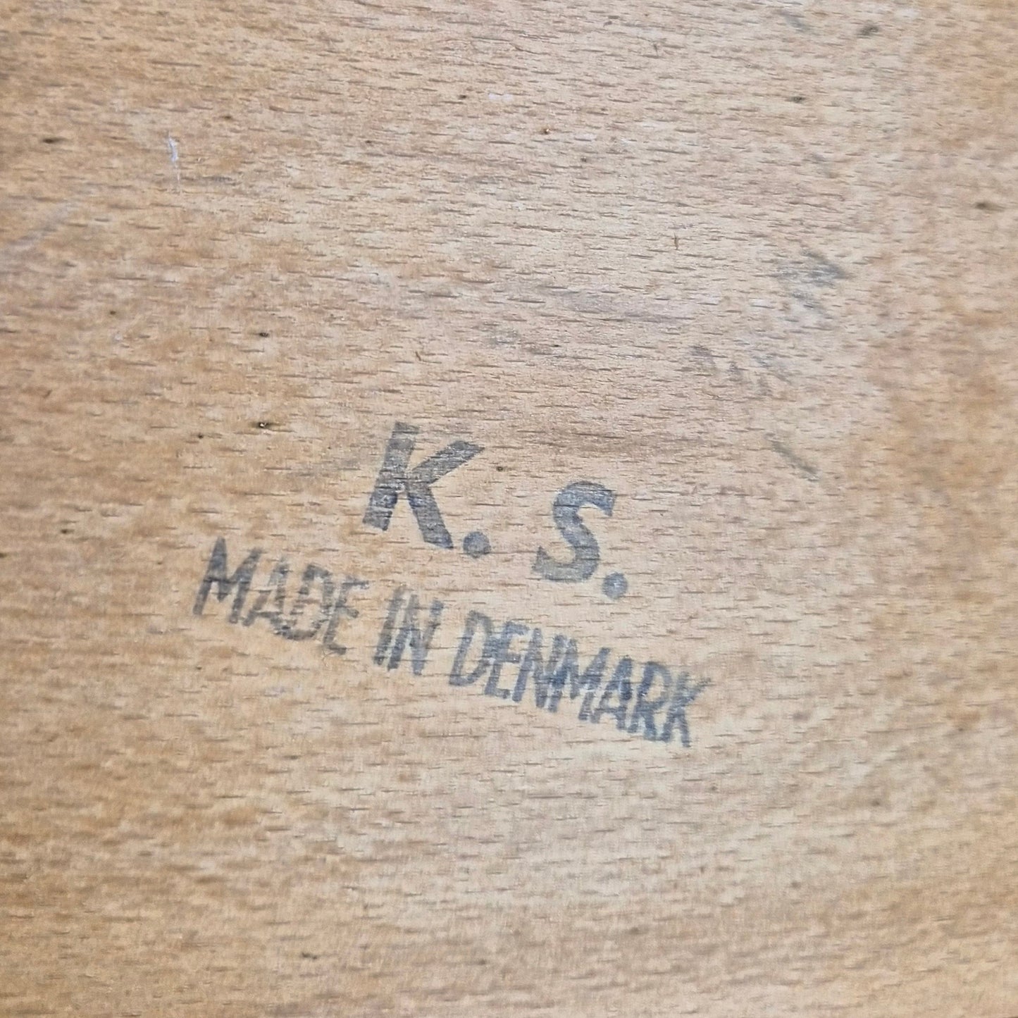 Chaise en palissande et laine, modèle 32 par Kai Kristiansen pour Korup Stolefabrik, Danemark, 1960 – vue arrière du dossier – en teck, palissandre – Danemark, années 1960 – Atelier 56