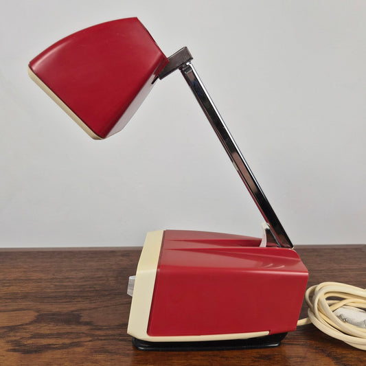 Lampe de table modèle Solo maxi par H Bødtcher Hansen, Danemark 1960 – vue générale du luminaire – en métal – Danemark, années 1960 – Atelier 56