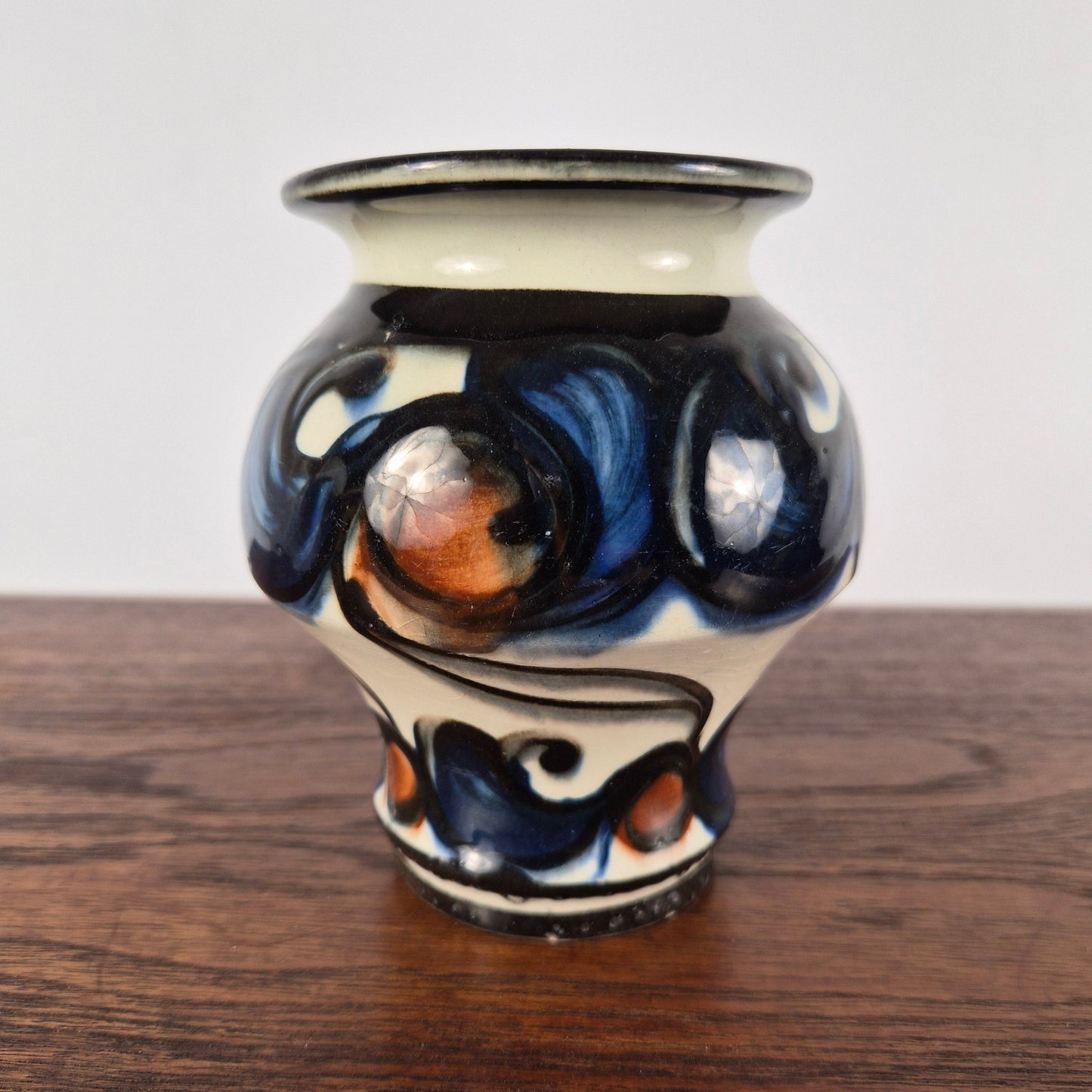 Petit vase en grès émaillé, atelier de Danico, Danemark, 1930 – vue générale – en céramique – Danemark – Atelier 56
