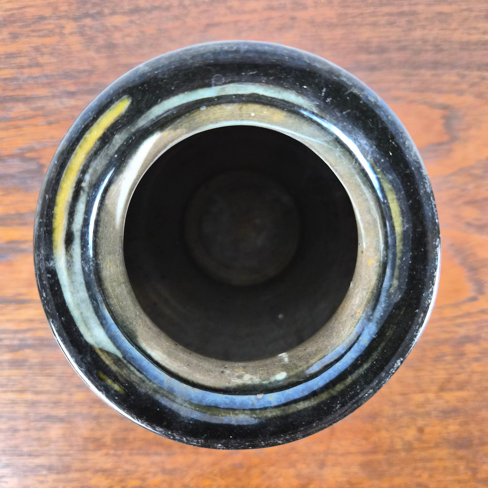 Petit vase en grès émaillé, atelier de Danico, Danemark, 1930 – vue de profil – en céramique – Danemark – Atelier 56